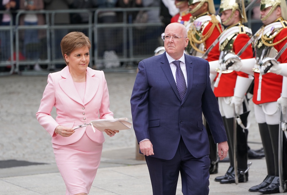 Peter Murrell is the former husband of ex-Scottish first minister Nicola Sturgeon (PA)