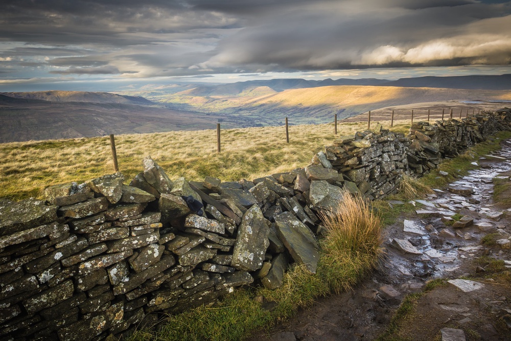 Tackle Pen-y-Ghent, Whernside, and Ingleborough before heading back to base for a classic Yorkshire dinner (Getty Images)