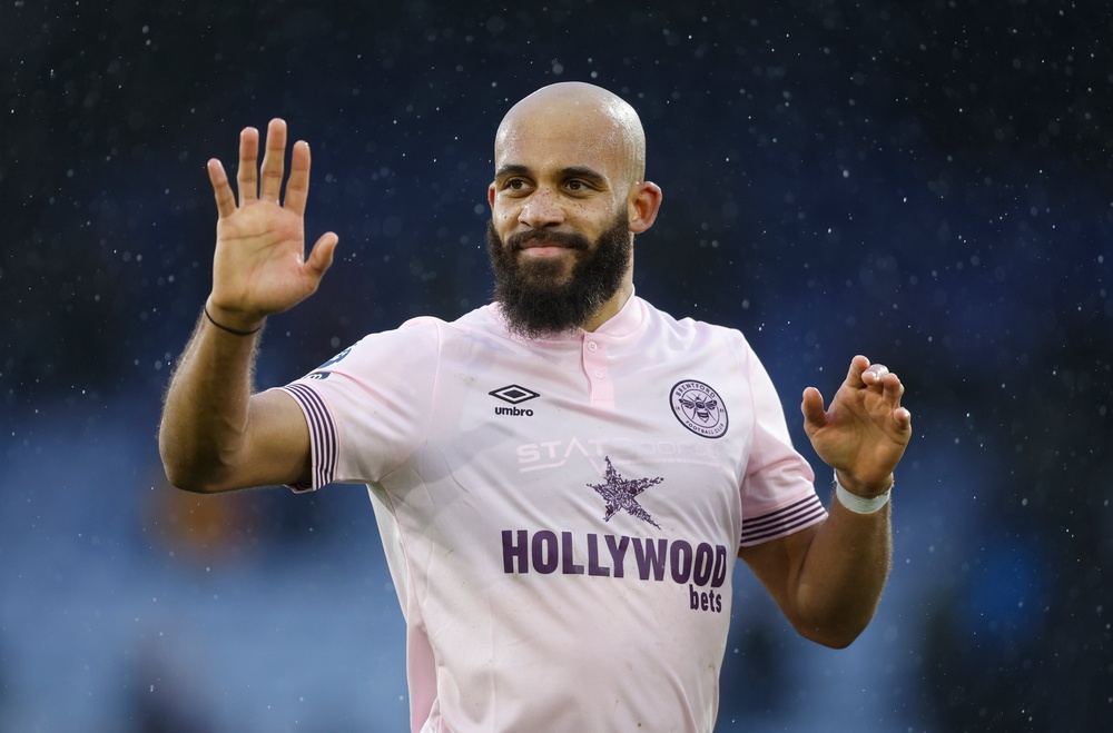 Could Bryan Mbeumo wave goodbye to Brentford? (Nigel French/PA Wire)