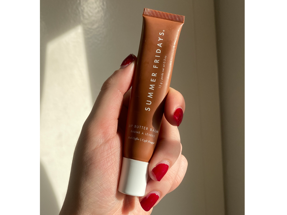Image from: Swap the Summer Fridays £23 lip butter balm for this affordable Rimmel formula