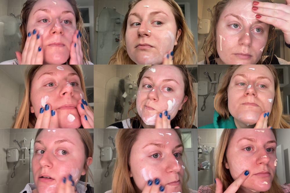 A range of moisturisers were trialled over the course of two years (Lucy Smith)
