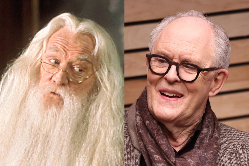 John Lithgow will be playing Albus Dumbledore, who was portrayed by the late Richard Harris (Warner Bros/Getty)