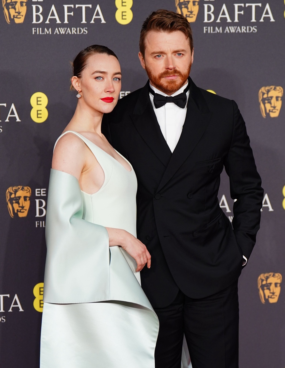 Saoirse Ronan and Jack Lowden (James Manning/PA) (PA Wire)