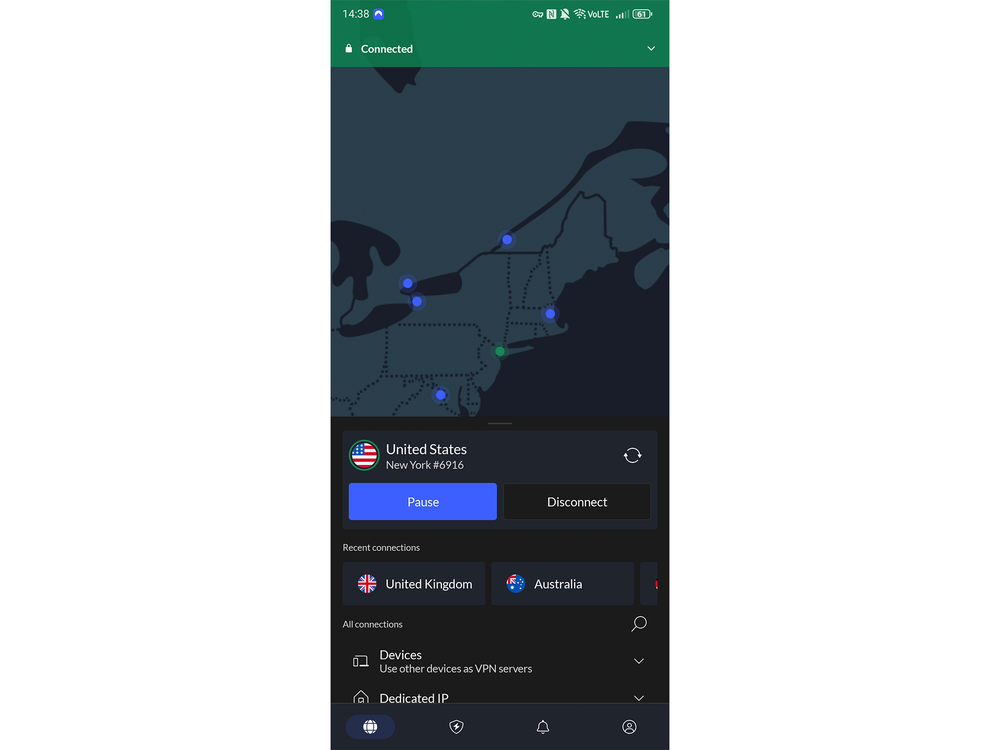 NordVPN offers lots of server locations (Alex Lee)