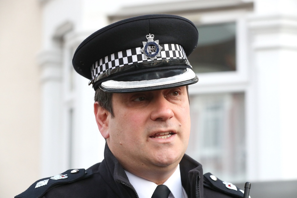Commander Stephen Clayman, who is leading the national police inquiry (Jonathan Brady/PA)