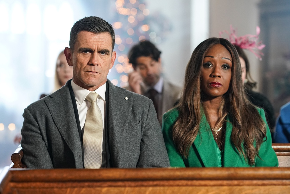 The BBC soap opera will see the salon manager, played by Diane Parish (right), diagnosed with acute myeloid leukaemia (BBC/Firebird)