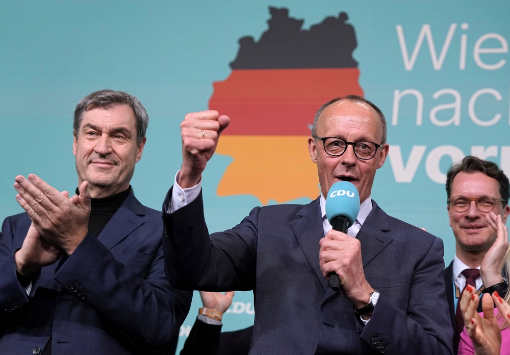 Image from: German elections live: Far right Afd’s surge is ‘final warning’ to democratic parties, victorious Merz says