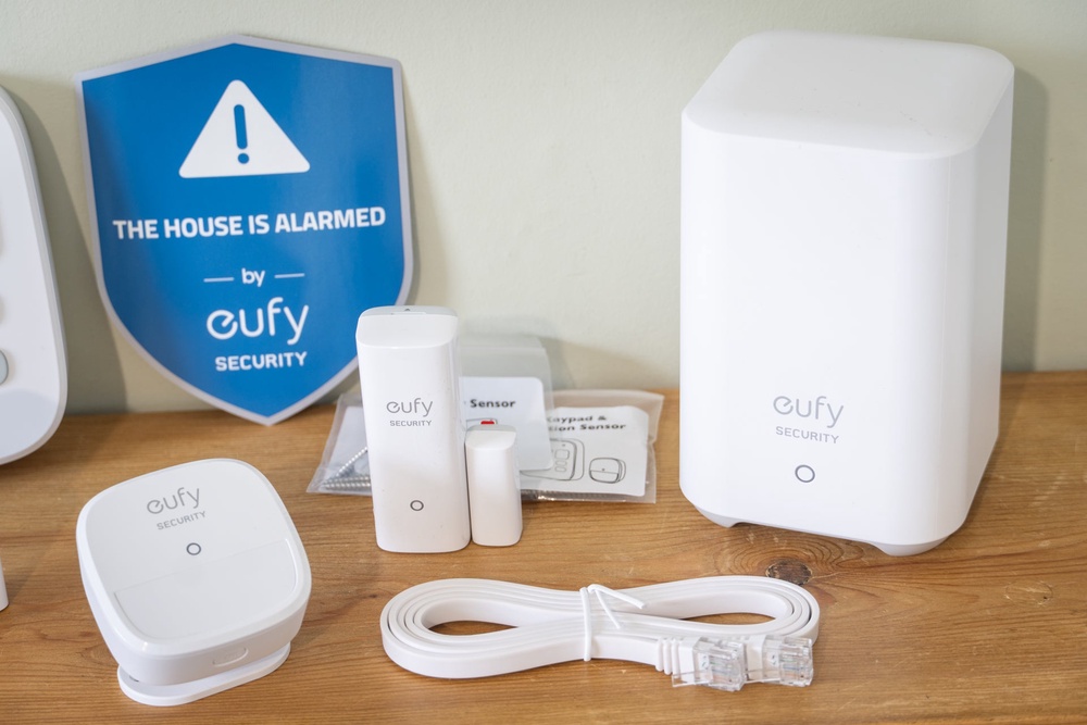 The HomeBase acts as a hub for all Eufy security devices (The Independent / Alistair Charlton)