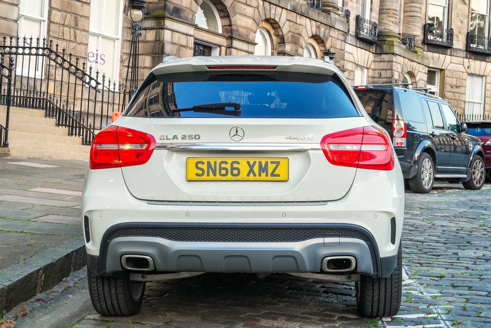 Driver and Vehicle Licensing Agency (DVLA) figures revealed 7,381 incidents of stolen plates were recorded in the UK last year (Getty)