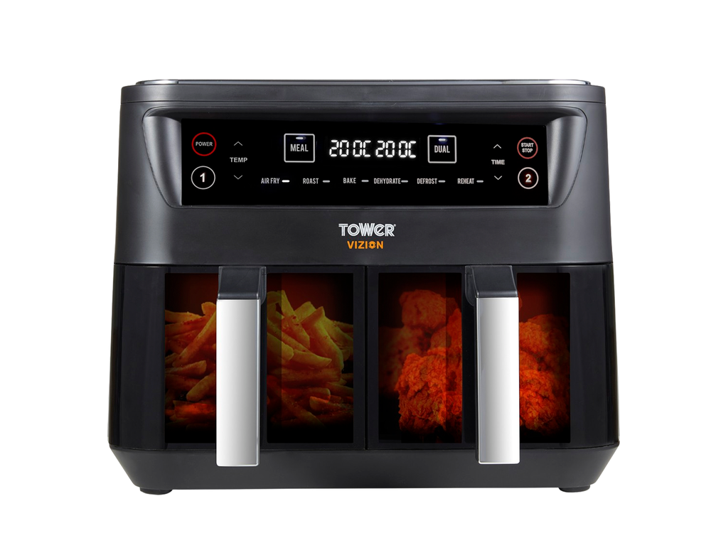 Image from: 9 best dual air fryers for family meals, tried and tested at home