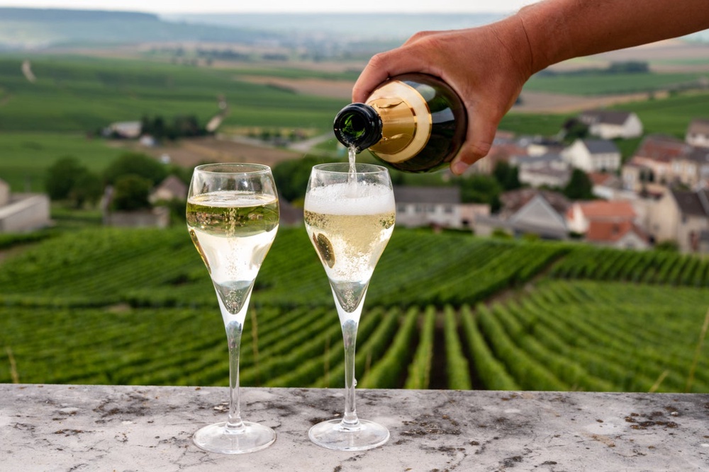 Champagne has also increased in strength due to the heatwaves (Getty/iStock)