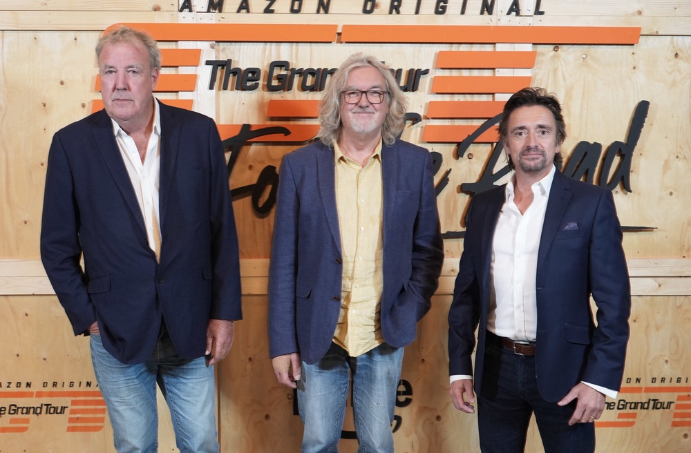 Jeremy Clarkson, James May and Richard Hammond have handed ‘Grand Tour’ baton over to new hosts (PA)