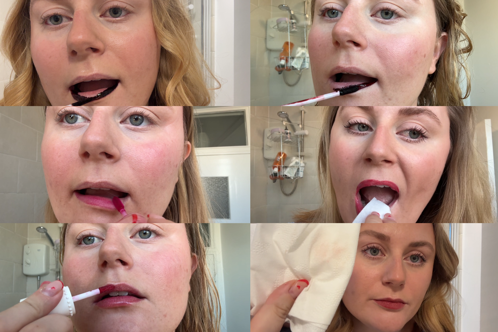 During testing, I considered the immediate colour pay-off as well as any residual stain (Lucy Smith/The Independent)