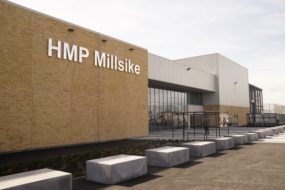 HMP Millsike, a new Category C jail in Yorkshire, will deliver 1,500 prison places when fully operational (PA Wire)