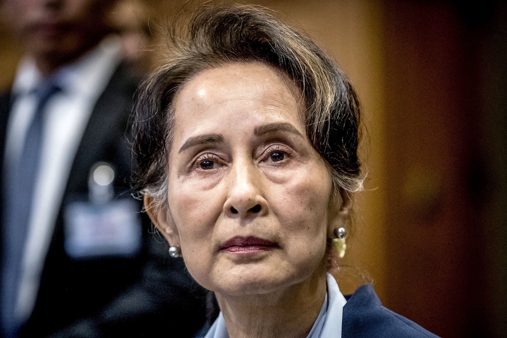 Suu Kyi, who was awarded the Nobel Peace Prize in 1991, has spent a combined total of 20 years in confinement of some form (ANP/AFP/Getty)