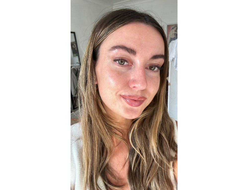 After using the Garnier SPF (Daisy Lester)