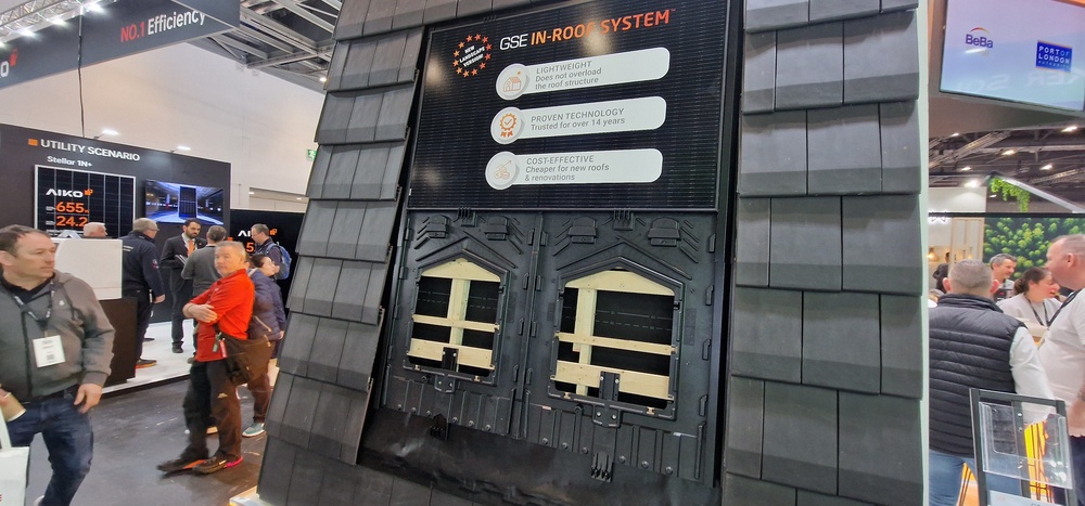 In-roof solar panel fitting sytems offer a cheaper solution to solar tiles for those who want a better-looking roof (Howard Mustoe)