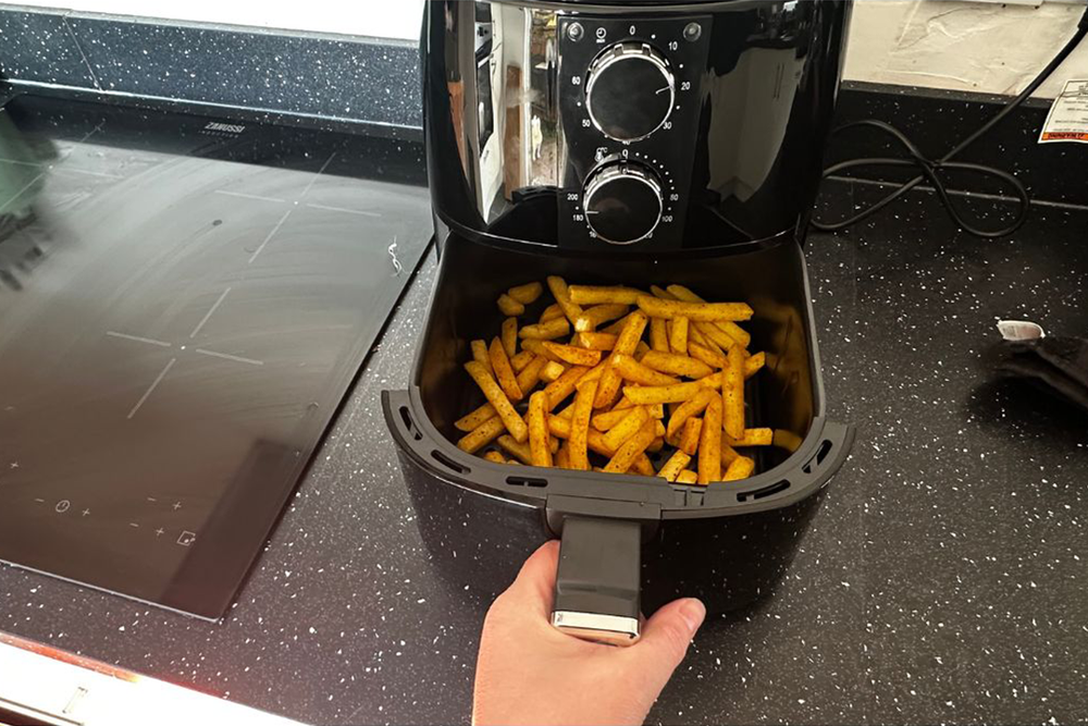 This simple air fryer is well suited to small households (Rachael Penn/The Independent)