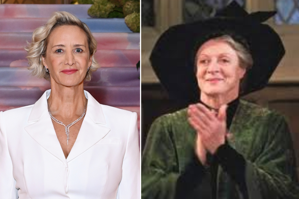Janet McTeer will play Maggie Smith's role of Professor McGonagall (Getty/Warner Bros)