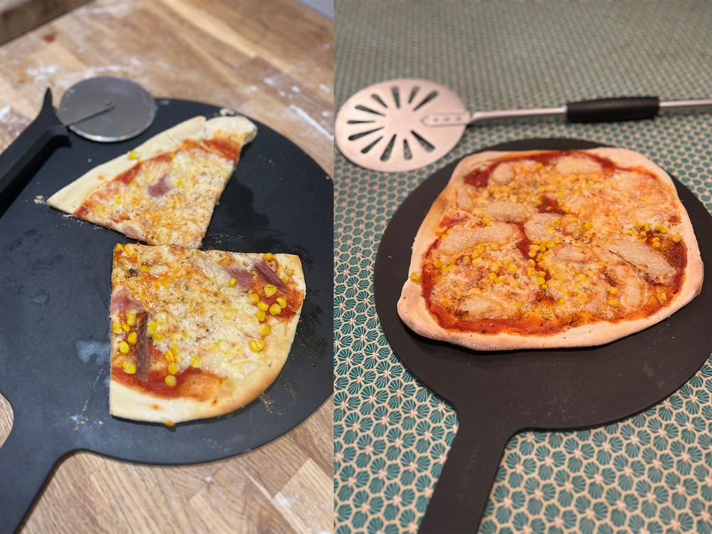 We whipped up some delicious pizzas during testing (Jon Axworthy/The Independent)
