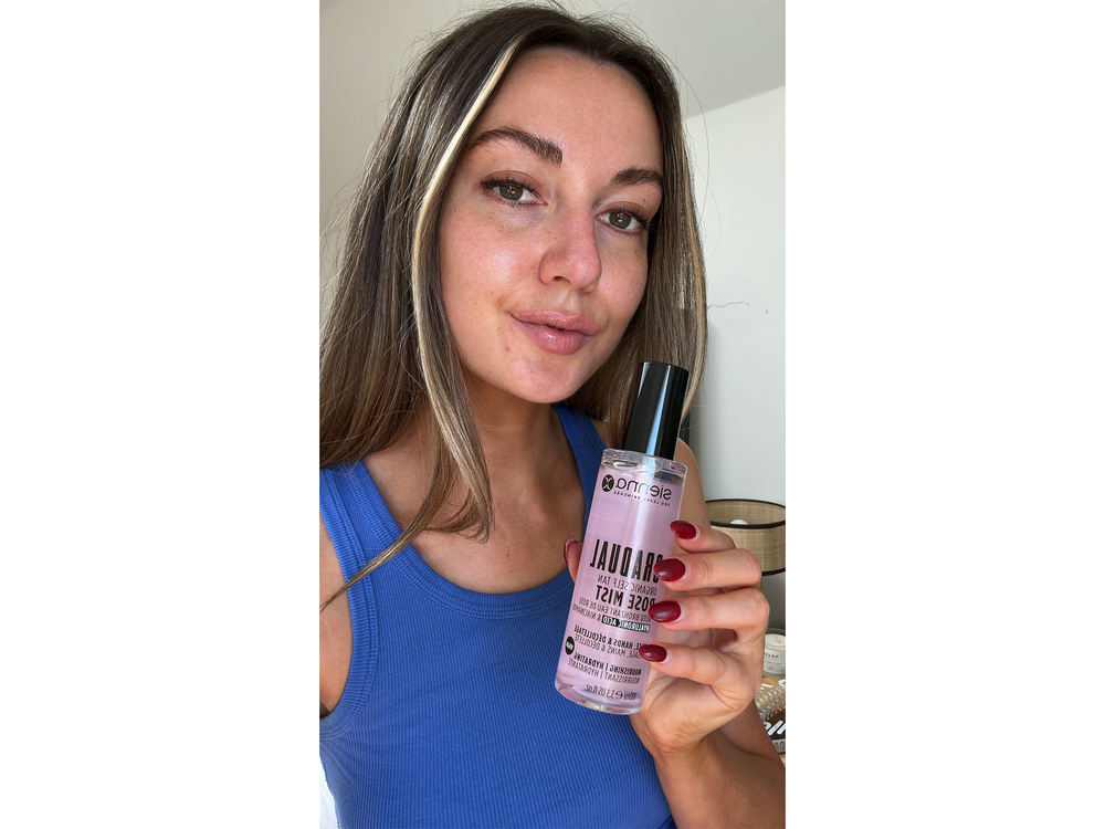 Effortless to apply, the mist is suitable for sensitive skin (Daisy Lester)