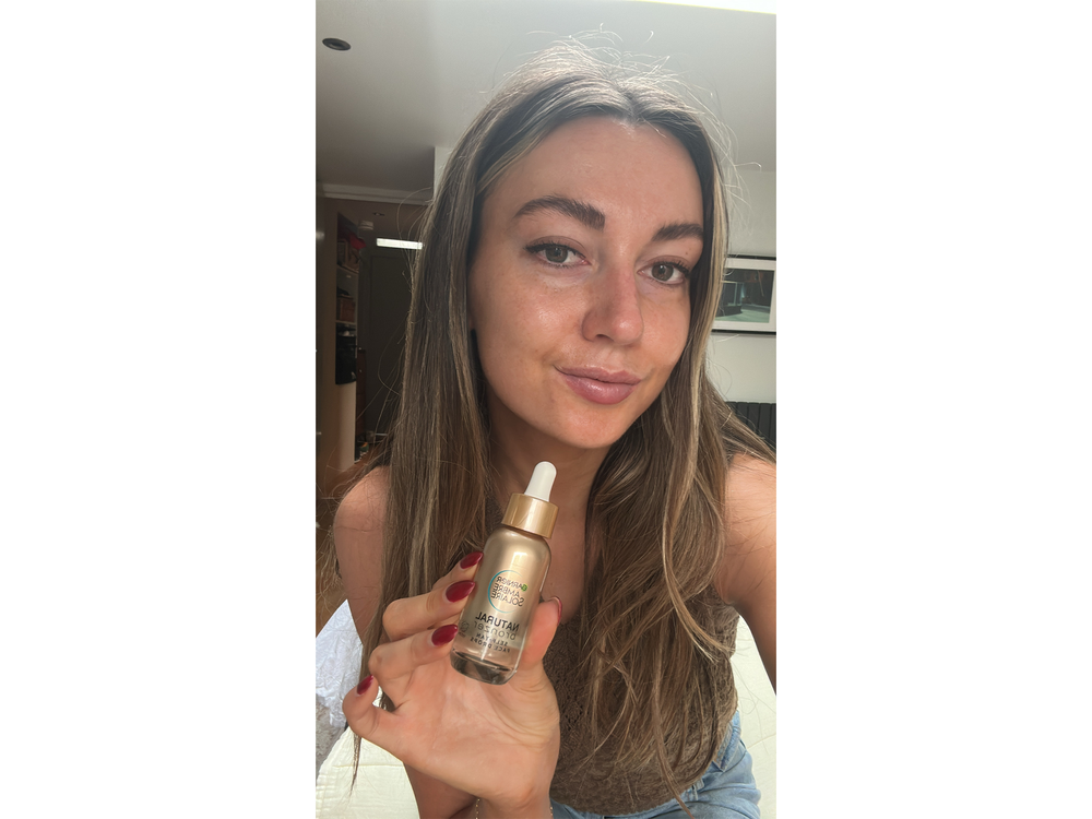 Developing in six hours, Garnier’s tanning drops provide a subtle tint (Daisy Lester)