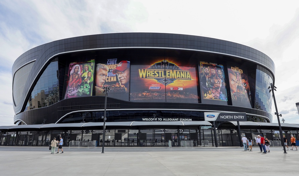 Allegiant Stadium hosted WrestleMania 41 and will host this year’s event (Getty Images)