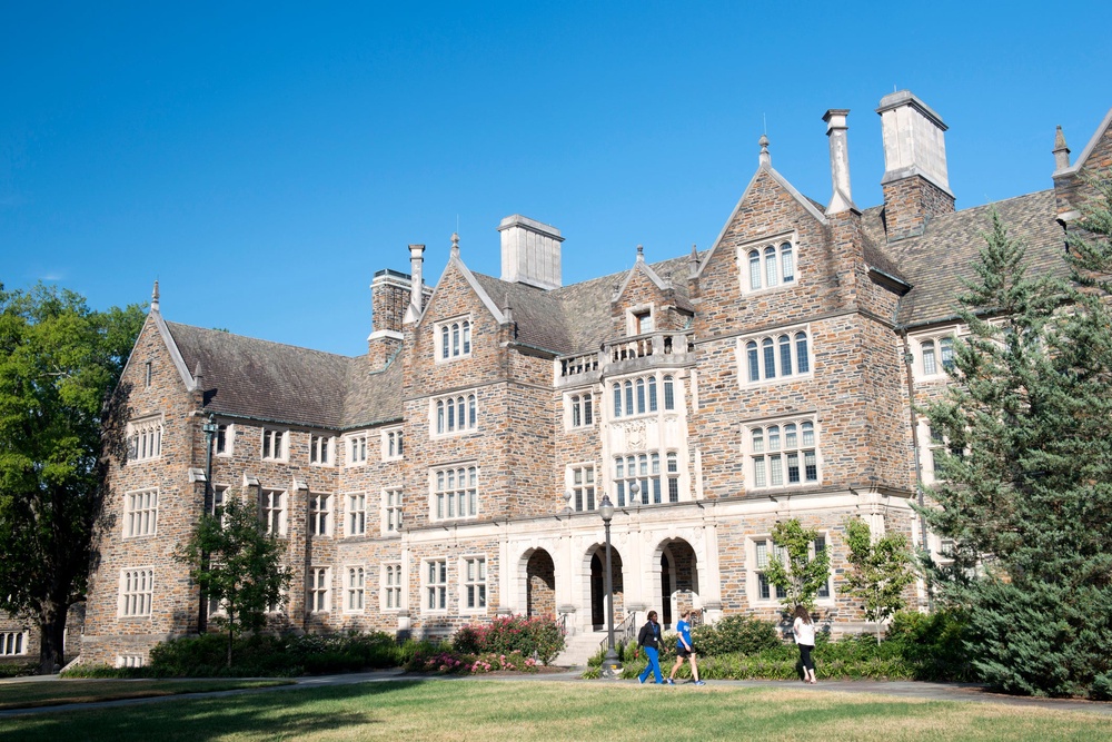The attack impacted hundreds of schools across the country including about a dozen in North Carolina, such as Duke University (pictured) (Getty/iStock)