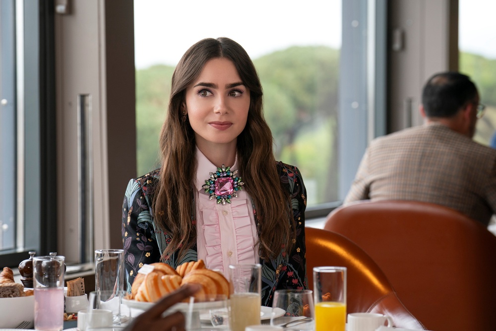 The show, starring Lily Collins as a fashion industry marketing executive, has been a hit with fans but panned by critics (Netflix)