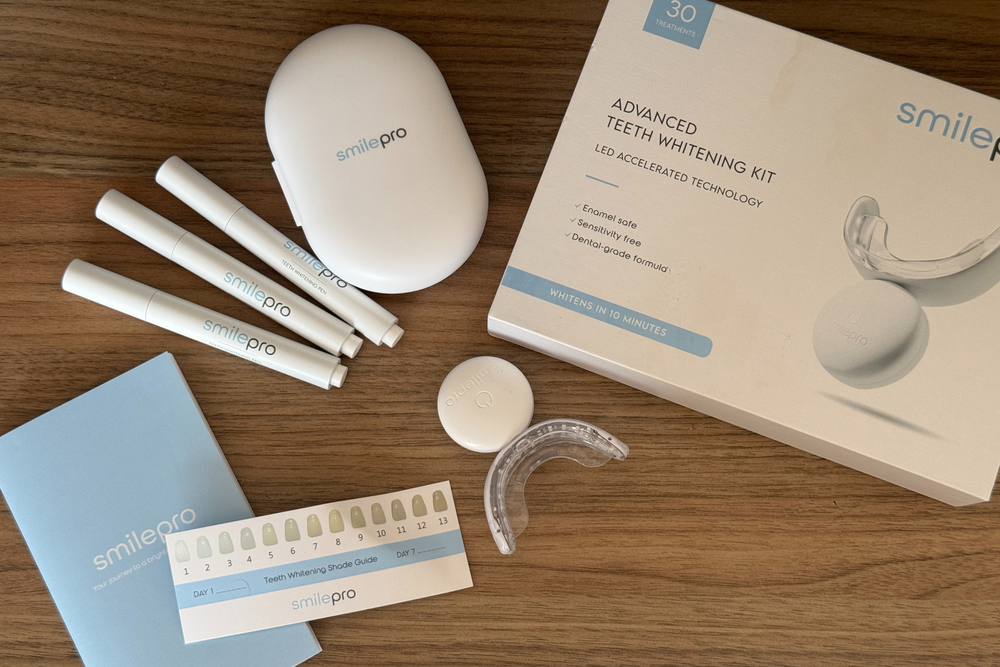 I tested SmilePro's advanced teeth whitening kit over seven days (Lucy Smith)