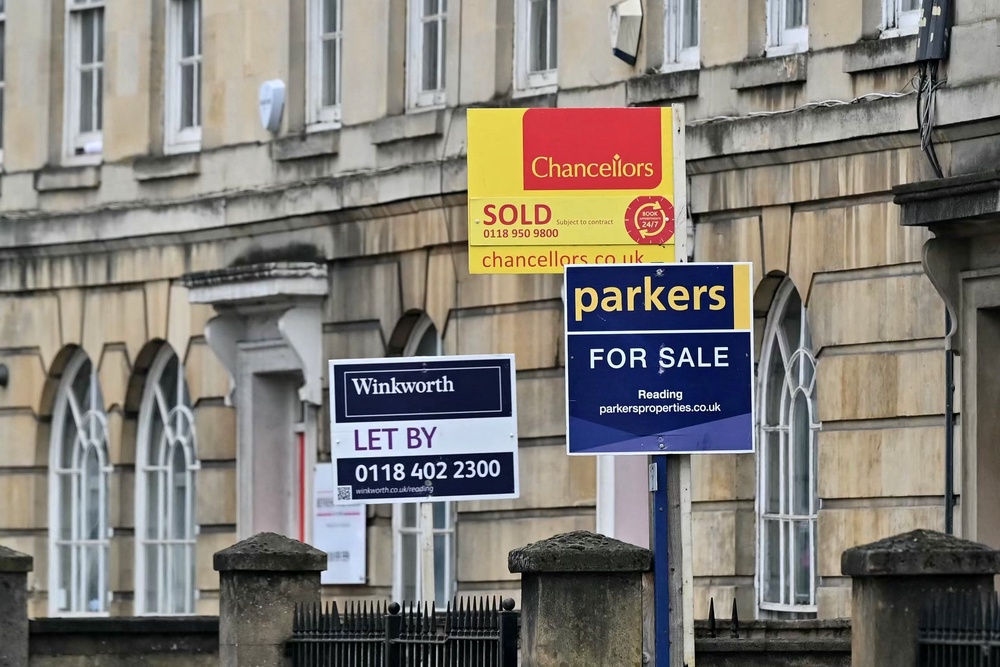 Mortgage rates, which had been easing, recently saw an uptick amid the conflict in the Middle East (AFP via Getty Images)
