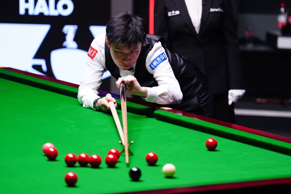But he rarely looked under pressure at the Crucible (PA Wire)