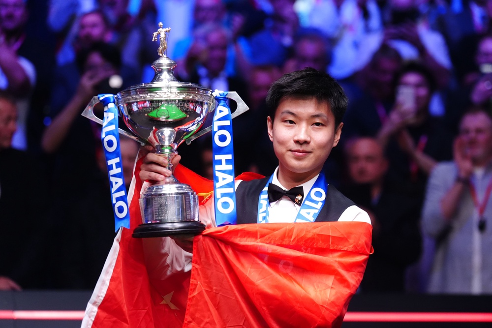 Zhao made history for China 12 months ago (PA Wire)