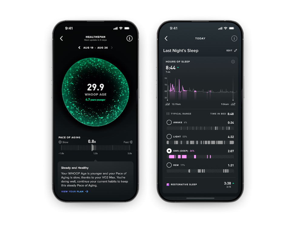 The app's interface has changed with more features added and a new streamlined user experience (The Independent / Whoop)