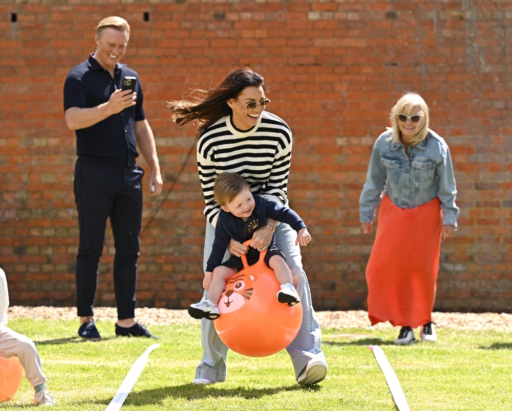Jess Wright and son Presley takeing part in Asda’s Serious About Summer Games in Bedford in June, 2024 (Doug Peters Media Assignmnets/PA))