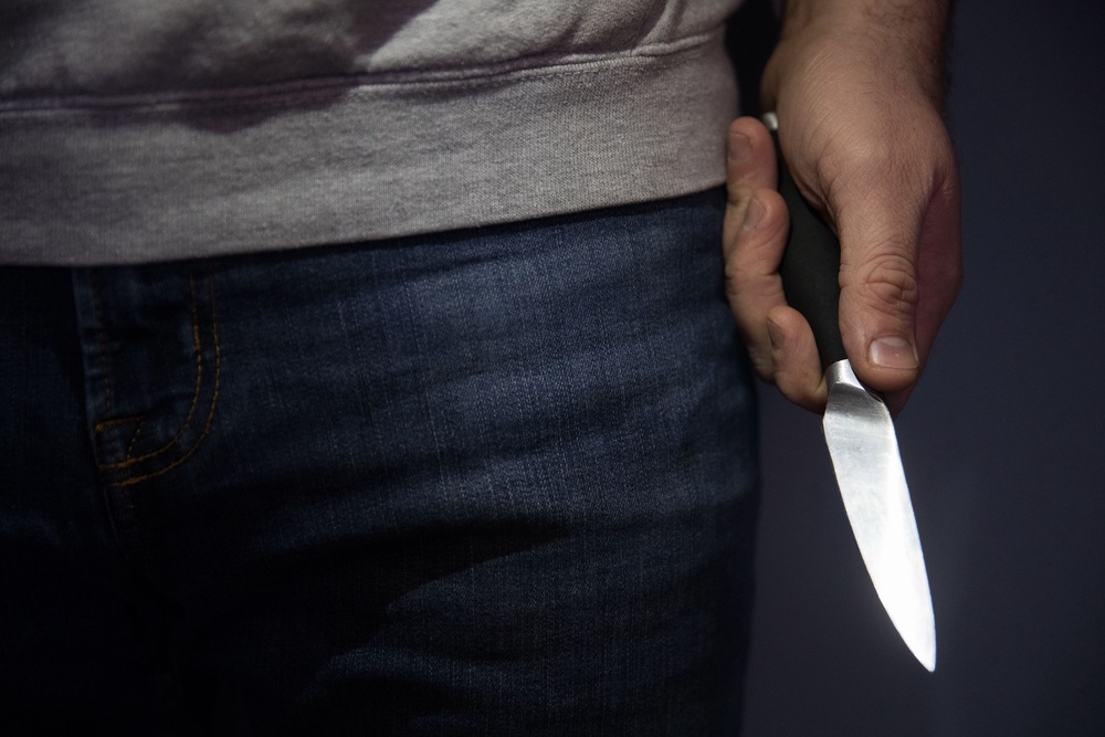 Around one-third (32 per cent) of those who died from knife-relatd injuries were Black and another third (31 per cent) were White (Andrew Matthews/PA)