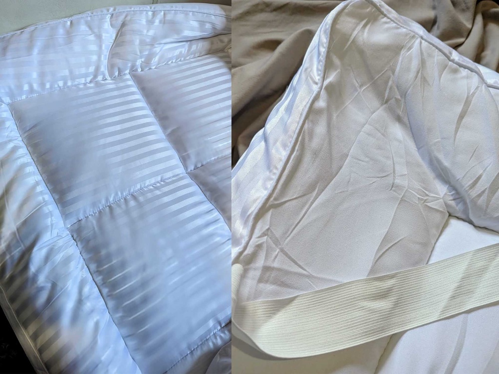 The thick polyester filling can make you a little warmer at night (Sarah Jones)