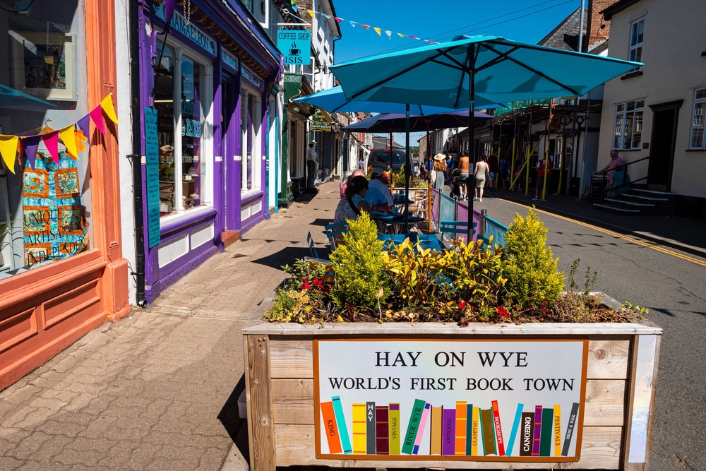 The bookshop capital of the UK, Hay-on-Wye, is renowned for its literature (Getty Images)