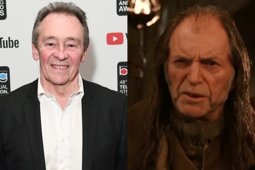 Paul Whitehouse will play Argus Filch, originally played by David Bradley (Getty/Warner Bros)
