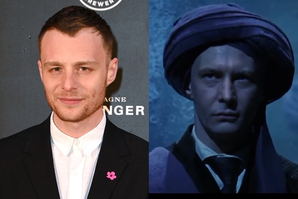 Luke Thallon will play Professor Quirrell, originally played by Ian Hart (Getty/Warner Bros)