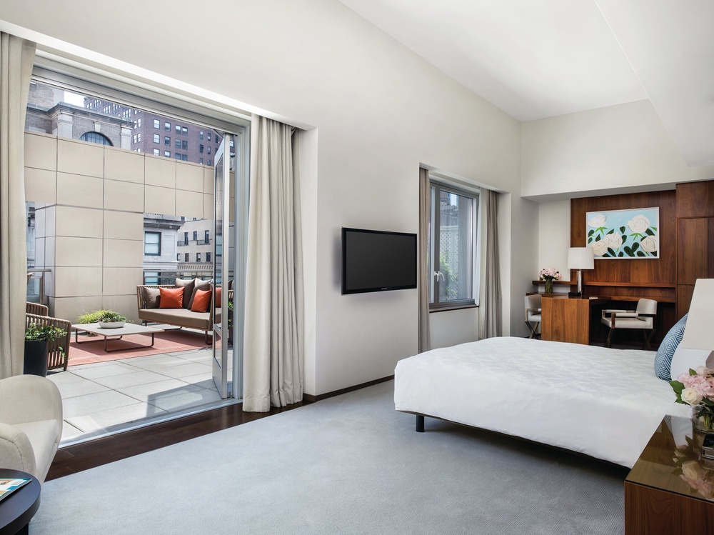 From the moment you enter the Langham, you feel welcome (Langham NYC)