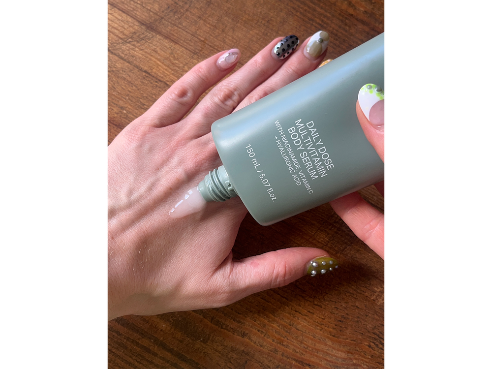This body serum can be used on skin after shaving (Louise Whitbread/The Independent)