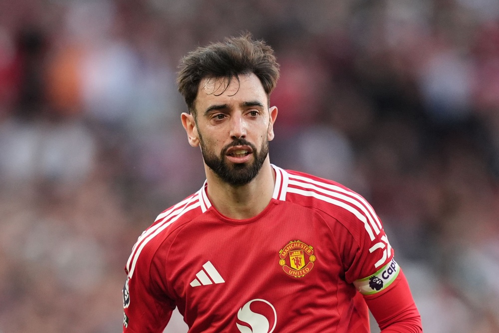 Pogba feels Fernandes would be in the Ballon d’Or conversation if he played for Man City (Martin Rickett/PA) (PA Wire)