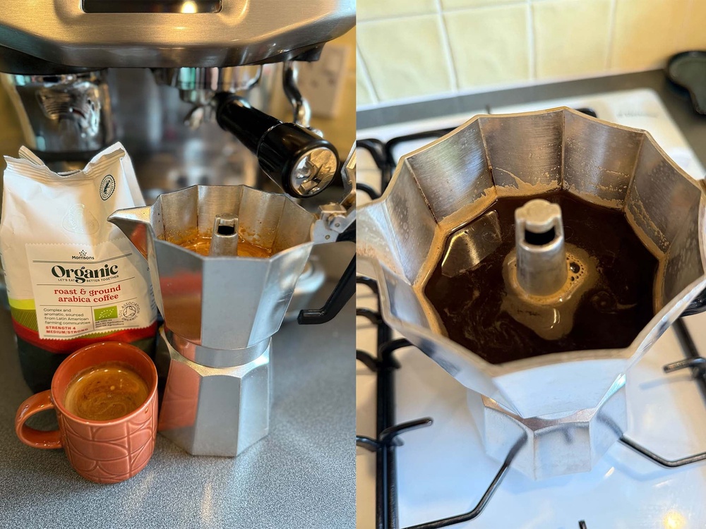 You can prepare this coffee in a French press, drip filter machine or moka pot (Sarah Jones/The Independent)