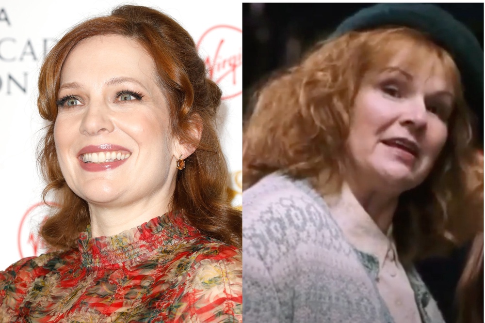 Katherine Parkinson will play Molly Weasley, originally played by Julie Walters (Getty Images/Warner Bros.)