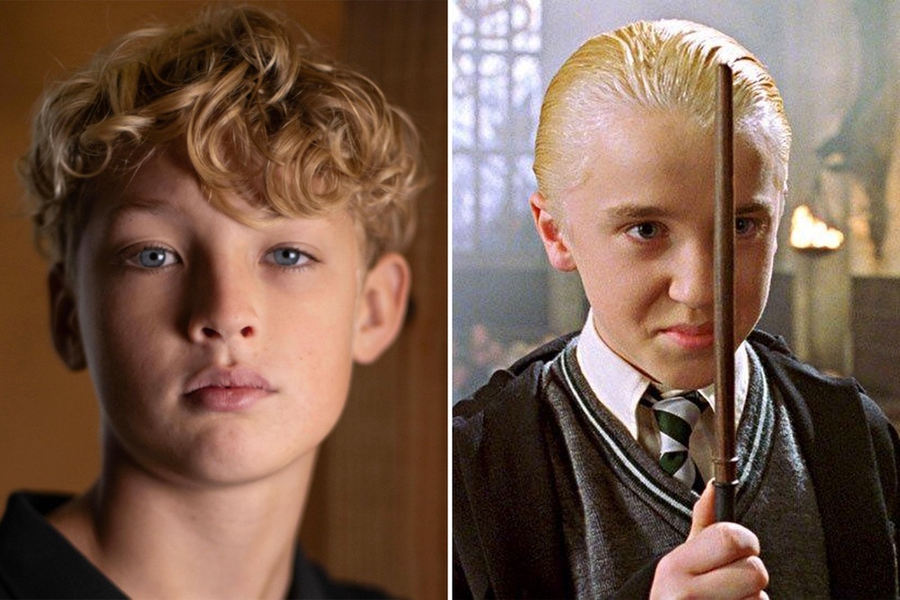 Lox Pratt will play Draco Malfoy, originally played by Tom Felton (Warner Bros)
