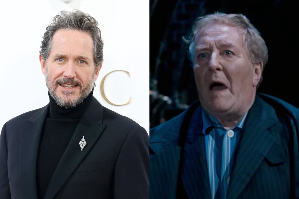 Bertie Carvel will play Cornelius Fudge, originally played by Robert Hardy (Getty Images/Warner Bros)