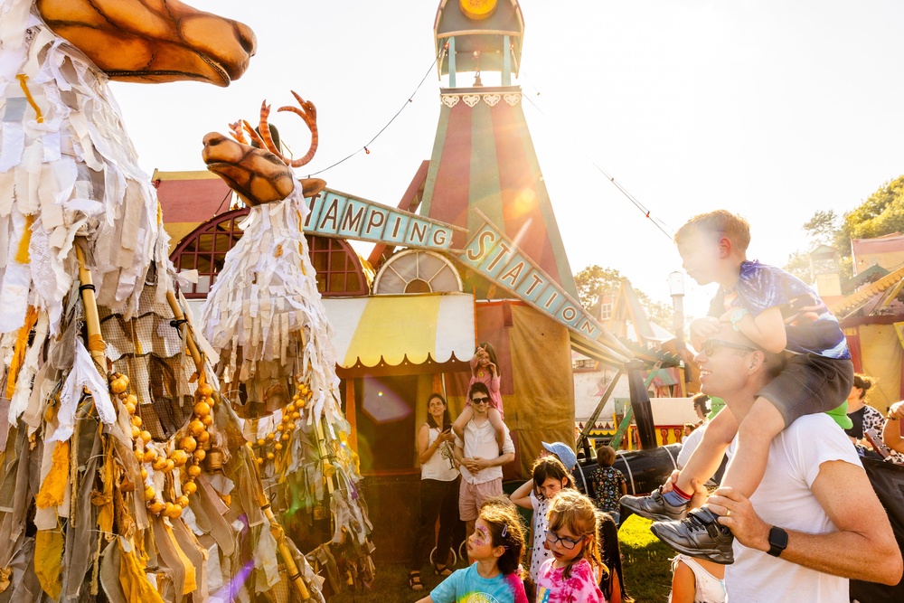 Family fun at Camp Bestival (Press)