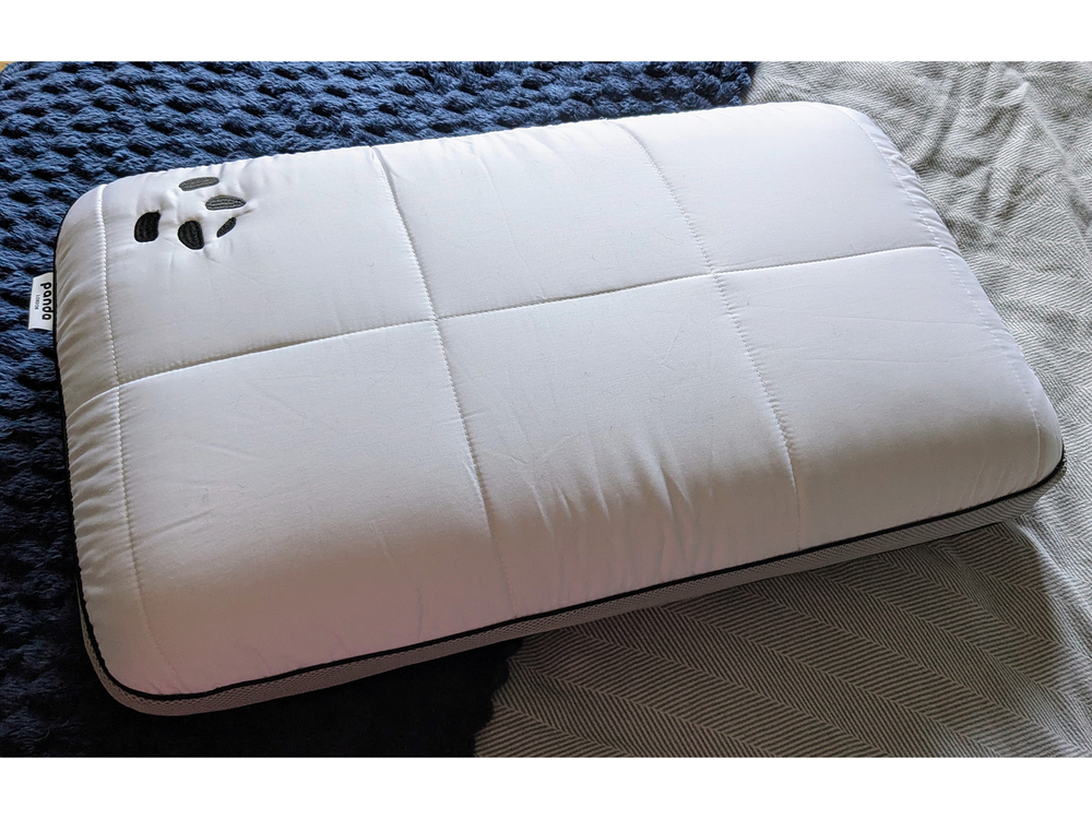 The bamboo-derived viscose cover helps with temperature regulation (Caroline Preece/The Independent)
