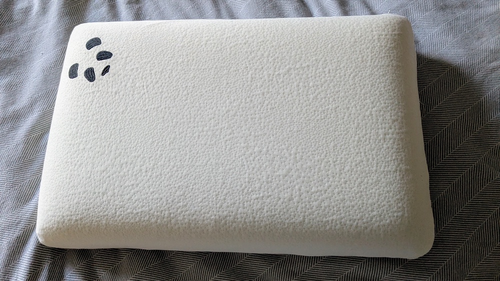 The surface seemed to stay cooler than standard memory foam pillows (Caroline Preece/The Independent)